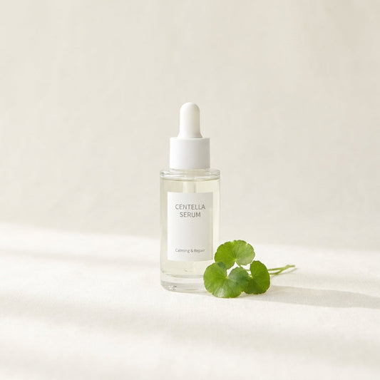 Serum de Centella Asiática en frasco con gotero
